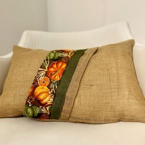 Handmade Thanksgiving pillow 🦃🧡
